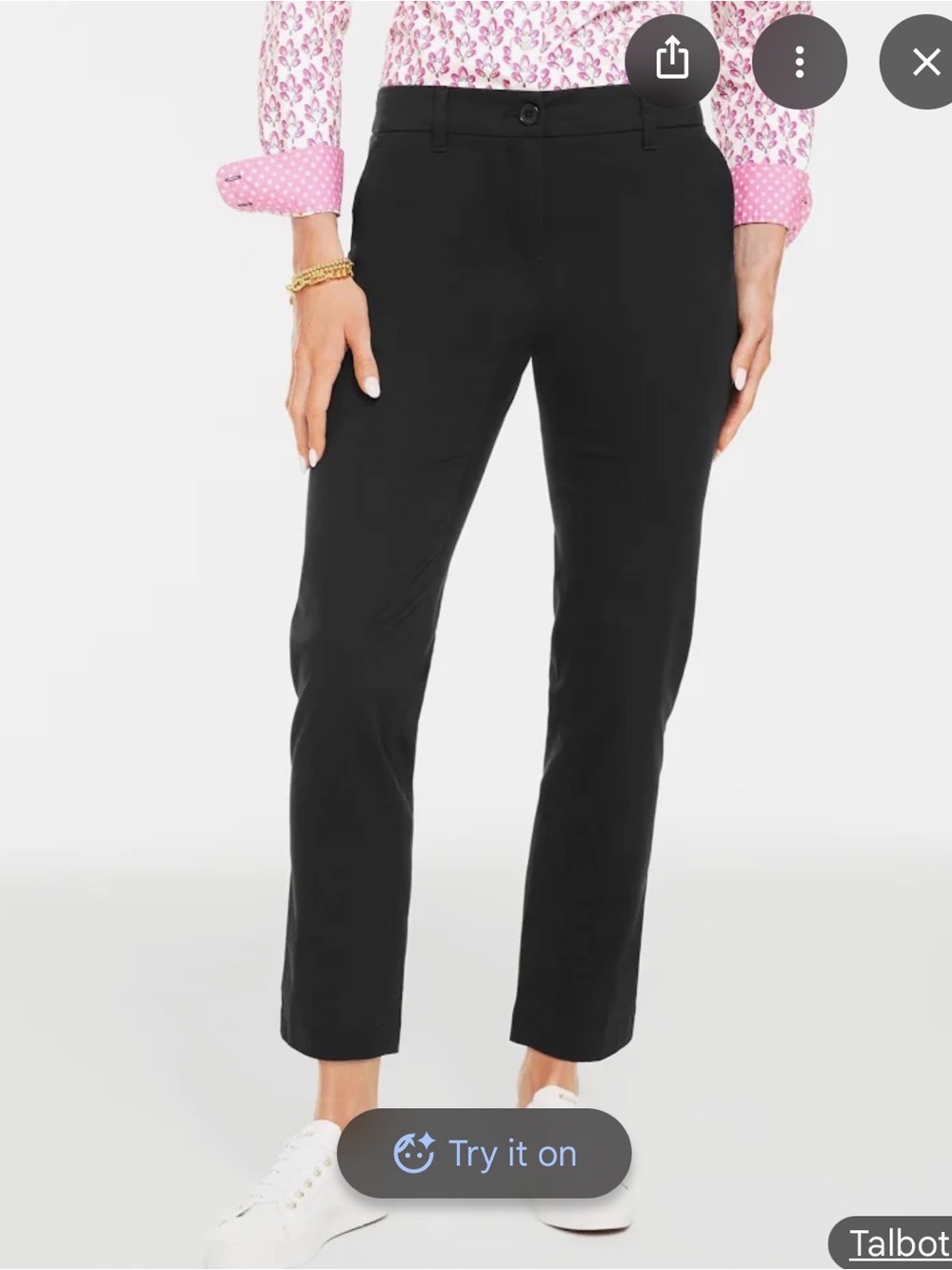 Talbots perfect crop pants